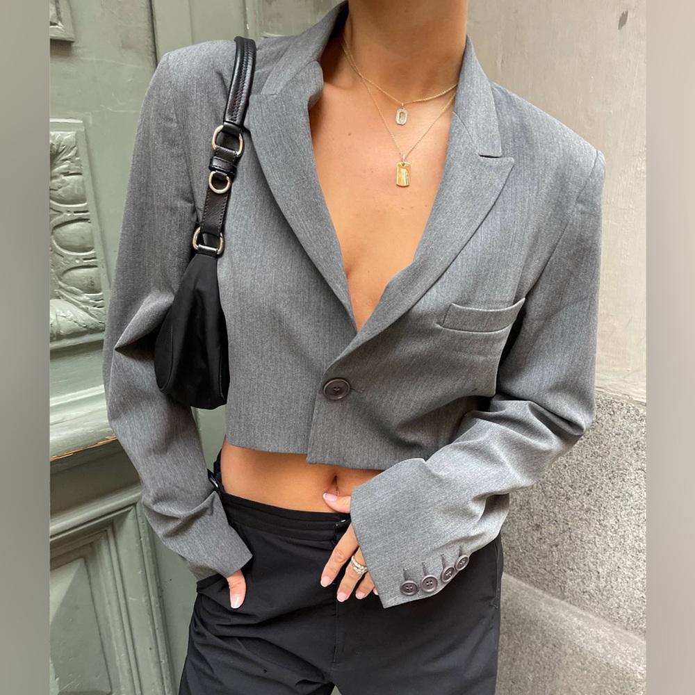 Djerf avenue cropped blazer